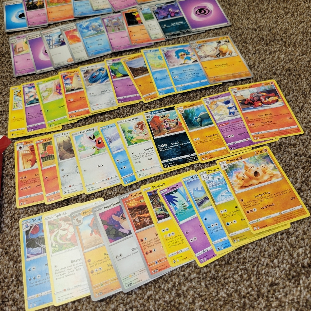 Pokemon Trading 60 card bulk Set 19 - Picture 3 of 9